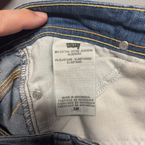 Levi's Light Blue Flare Jeans - Picture 7 of 10